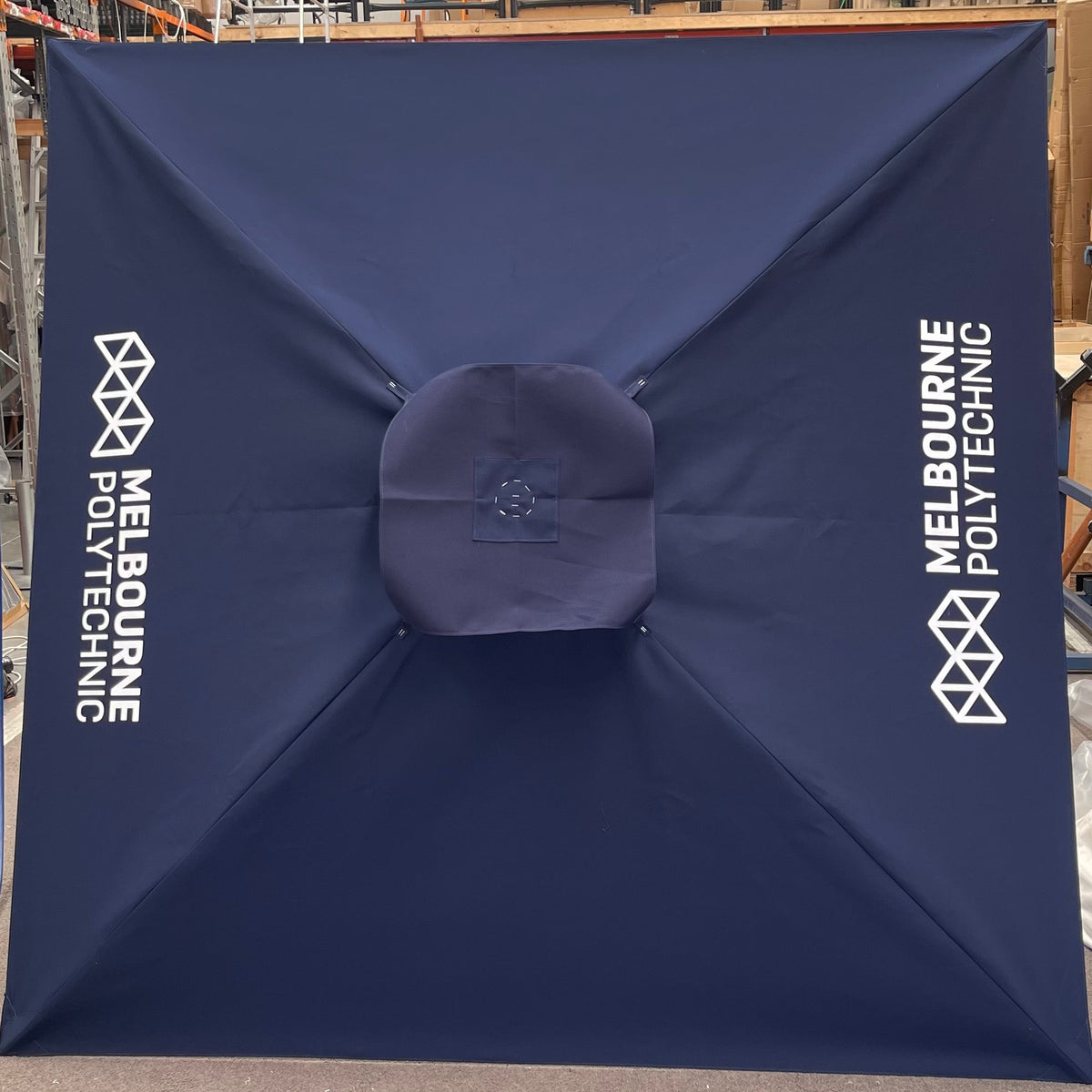 7ft Captain Navy Timber Umbrella – Melbourne Polytechnic
