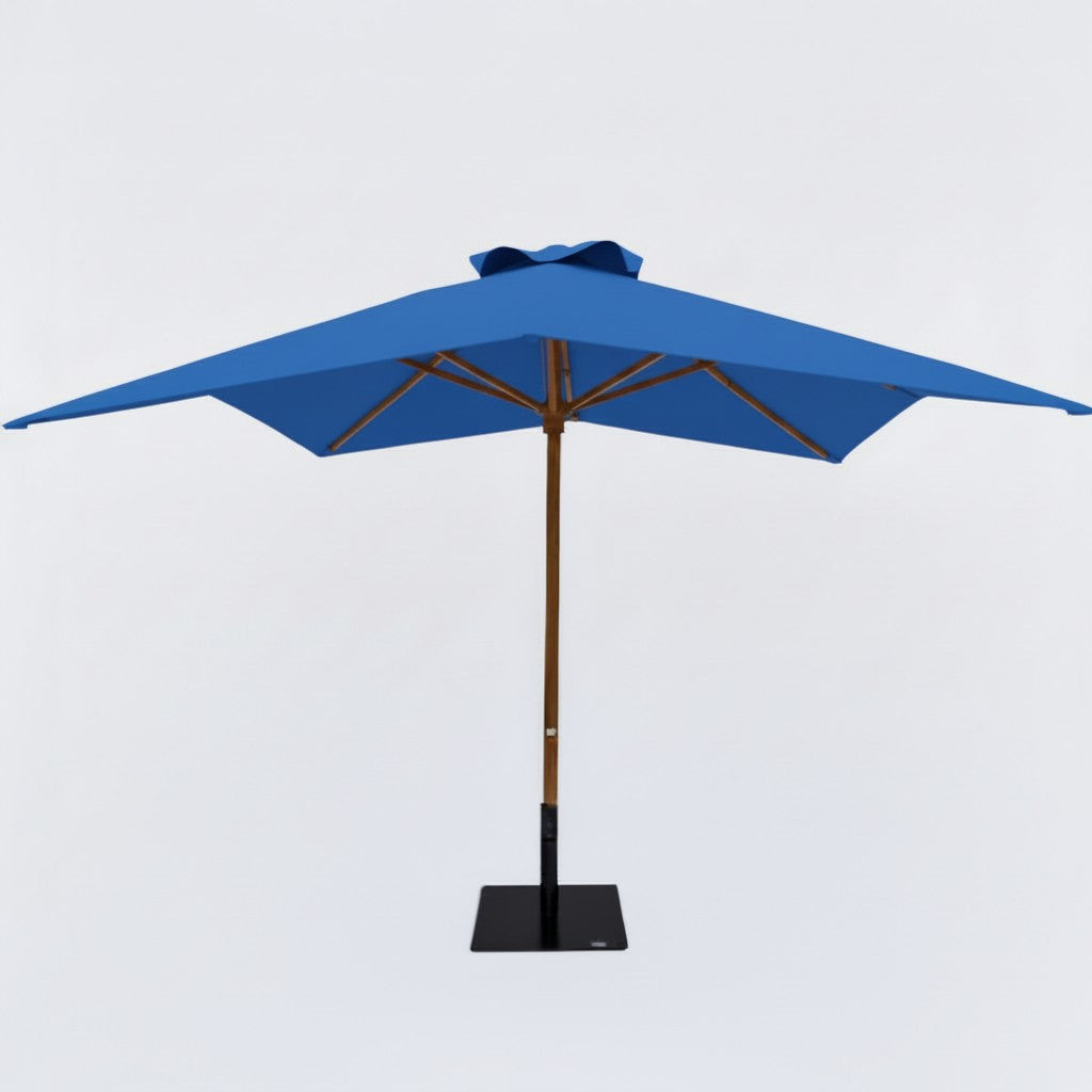 10' Square Timber Umbrella