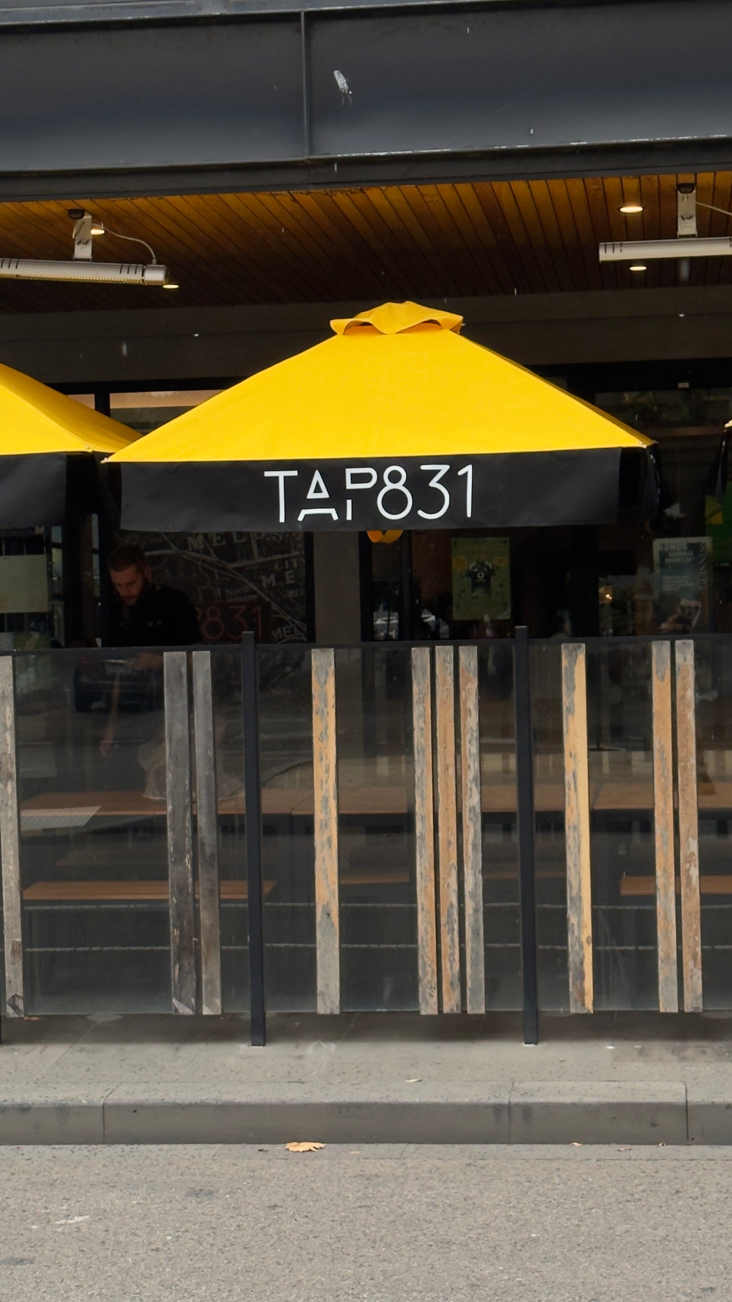 2m Square Aluminium Umbrella with Valances