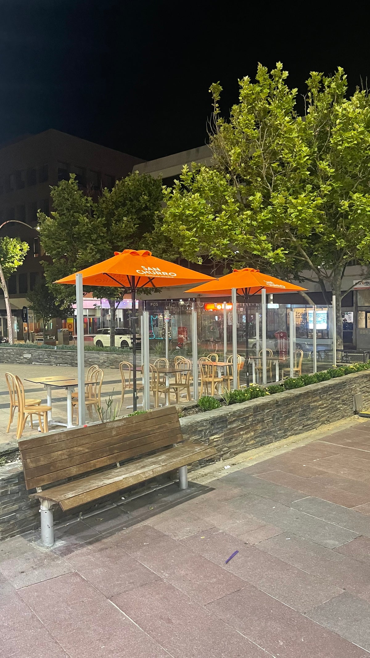 2m Orange Aluminium Umbrellas – San Churro