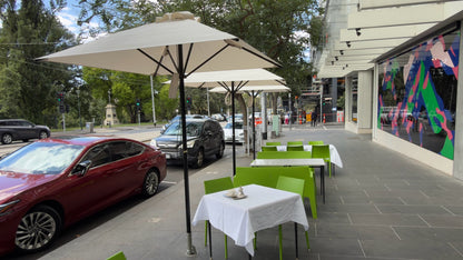 2m Square Aluminium Umbrella