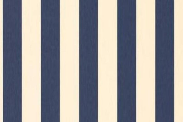 Navy and White Stripe