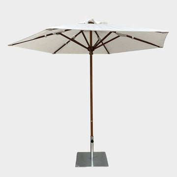 10' Hexagonal Timber Umbrella