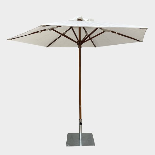 10' Hexagonal Timber Umbrella with Valances