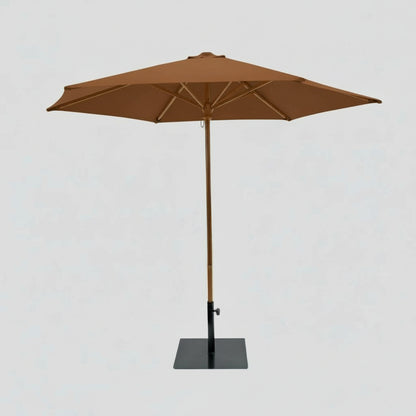 10’ Hexagonal Timber Umbrella