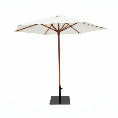 10’ Hexagonal Timber Umbrella