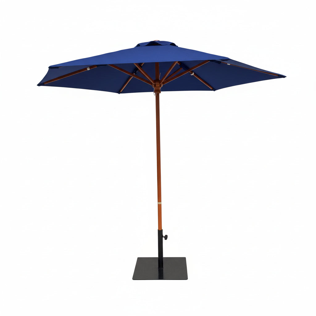 10’ Hexagonal Timber Umbrella